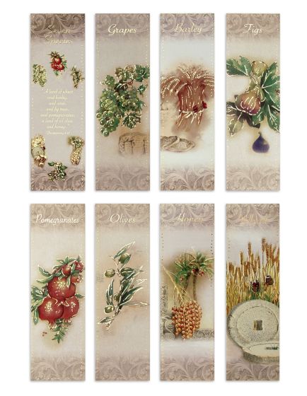 Seven Species Bookmark Set