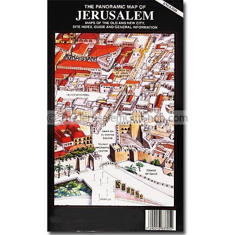 Panoramic Map of Jerusalem