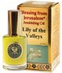 Blessing from Jerusalem ® 'Lily of the Valleys' Anointing Oil - Gold Line Prayer Oil - 12ml