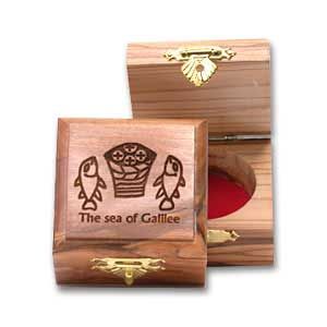 Olive Wood Tabgah Box