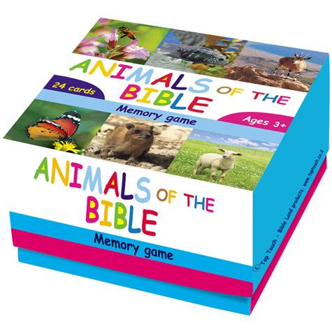 Animals of the Bible Memory Game