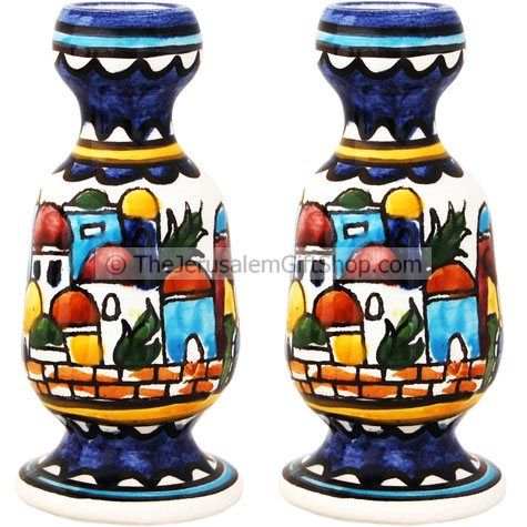 Armenian style - Jerusalem Candlesticks