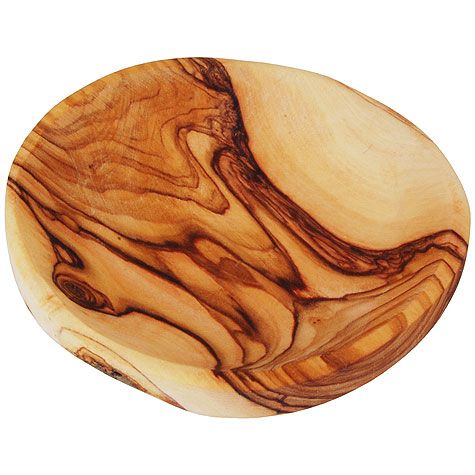 Olive Wood Round Dish