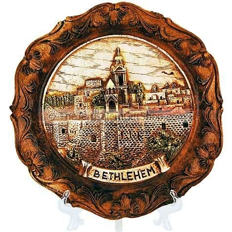 Souvenir 3D Plaque - Bethlehem