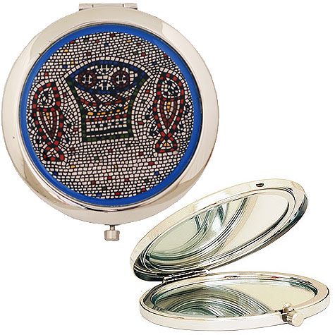Compact Mirror - Loaves and Fishes Miracle at Tabgha