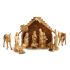 Olive Wood Nativity Set Deluxe - Made in Bethlehem from Olive Wood 2 camels