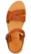 Jesus Sandals - Capernaum - Handmade from Leather in the Holy Land - above
