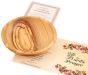 Large Communion Cup and plate from Olive Wood 