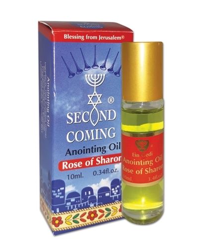 Rose of Sharon 'Second Coming' Anointing Oil from Israel - Ministry Prayer Oil  10ml