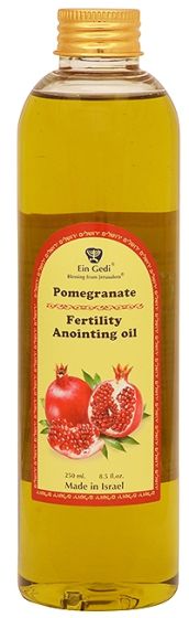 Pomegranate Anointing Oil - Fertility - 250ml - Made in Israel
