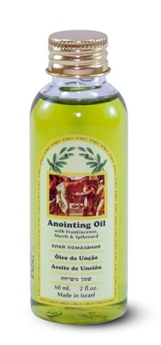 Anointing oil - with Frankincense, Myrrh & Spikenard