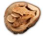The Miracle with 5 Loaves and 2 Fish 'Tabgha' from Olive Wood