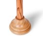 Olive Wood Standing Cross Round Base close-up Round Base