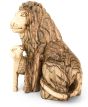The Lion of Judah and The Lamb of GOD - Olive Wood Ornament - Made in Bethlehem