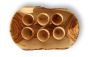 The Lord's Supper Cup - Bread Tray & Pair of Cups - Made in Bethlehem from 'Grade A' Olive Wood
