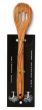 Chefs Olive Wood Large Scanwood Spoon from Bethlehem - (Slotted Spoon 12 Inch)