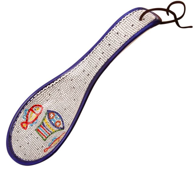 Armenian Ceramic 'Tabgha' Spoon