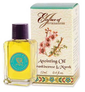 Essence of Jerusalem - Anointing Oil - Frankincense & Myrrh - 12ml