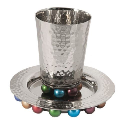 Kiddush Cup + Balls - Multicolor
