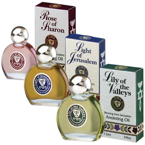 Anointing Oil - Lily of the Valley, Rose of Sharon, Light of Jerusalem