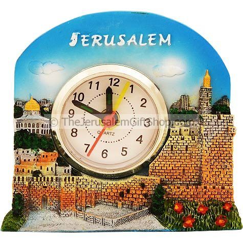 3D Jerusalem Scene Alarm Clock