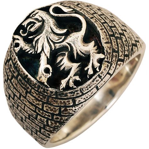 Lion of Judah Ring - Sterling Silver