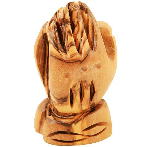 Praying Hands - Olive Wood - Small
