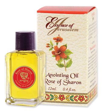 Essence of Jerusalem' Anointing Oil - Rose of Sharon Prayer Oil 