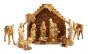 Olive Wood Nativity Set Deluxe - Made in Bethlehem from Olive Wood 2 camels