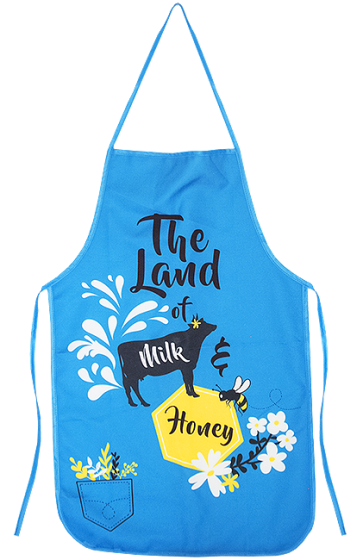 Kitchen Apron - Land of Milk & Honey