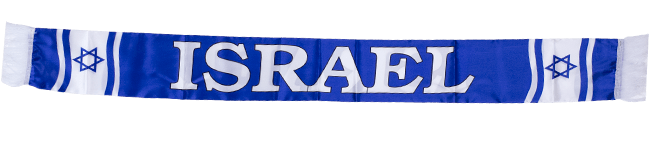 Israel Flag Scarf