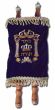 Torah Scroll with a Velvet Cover