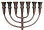 Holy Land Menorah - Bronze