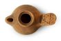 Clay Oil Lamp - Herodian with Star of David