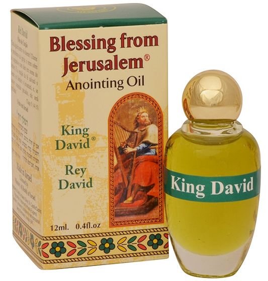 Blessing from Jerusalem Anointing Oil - King David - 12ml