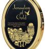 Nano 24k Gold Scripture Inscribed 'Psalm 122:6' Onyx inside 14k Gold Oval Necklace - Detail