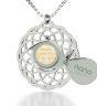 our-father-sterling-silver-pendants-for-womens-valentine-gifts- magnifying glass