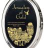 Nano 24k Gold Scripture Inscribed 'Psalm 122:6' Onyx inside Sterling Silver Oval Necklace - Close-Up