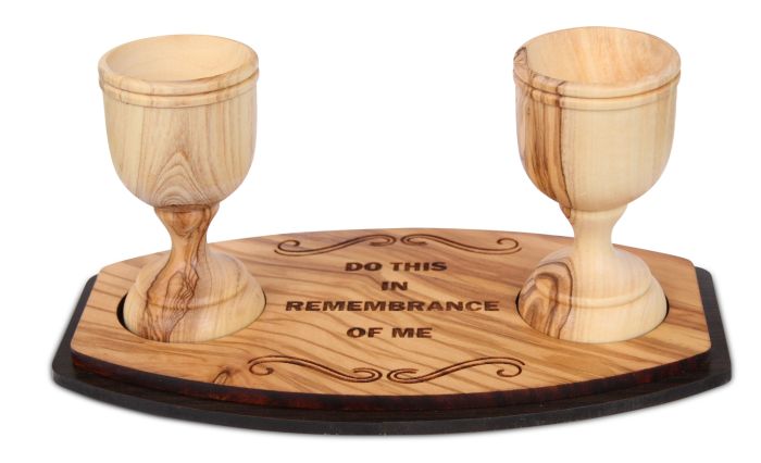 The Lord's Supper - "Do This in Remembrance of Me" hand hold cup