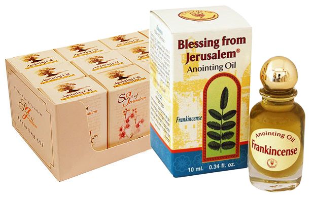 12 units - Blessing from Jerusalem Anointing Oil - Frankincense, 12ml
