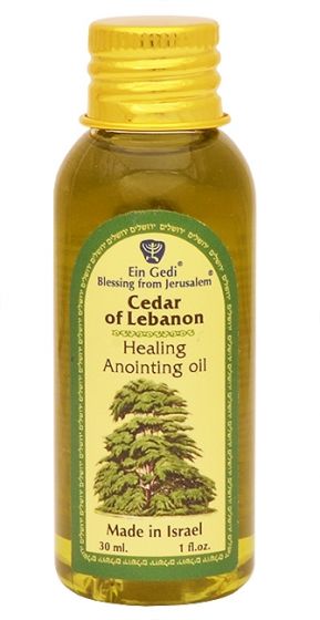 Cedar of Lebanon Anointing Oil - Healing - Made in Israel - 30ml