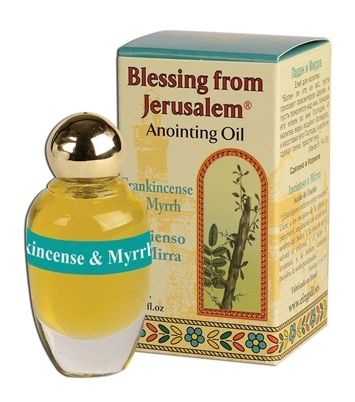 Blessing from Jerusalem Anointing Oil - Frankincense and Myrrh
