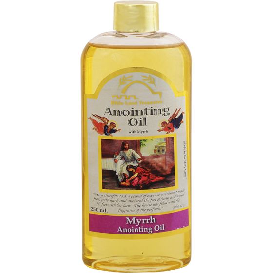 'Myrrh' Anointing Oil 250ml from Bible Land Treasures