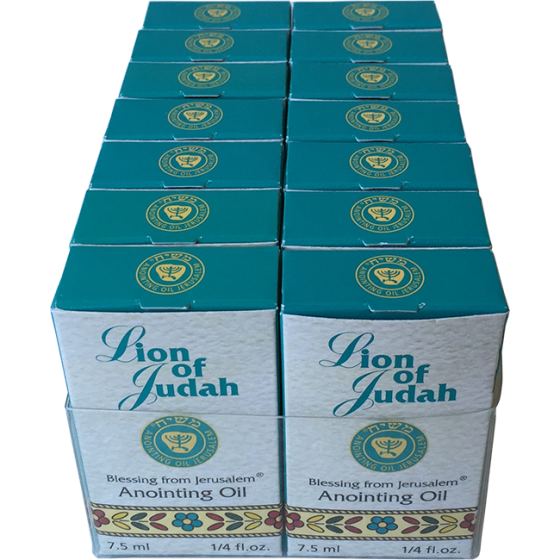 14 high-quality ceremonial Lion of Judah anointing oils