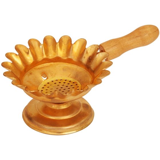 Holy Land Incense Burner with Wooden Handle