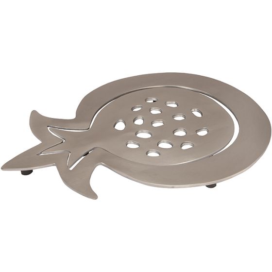 Pair of Pomegranate Hot Plates by Yair Emanuel