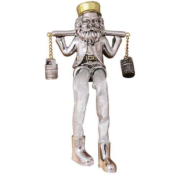 Rabbi Figurine - Celebrating Carrying Milk Urns