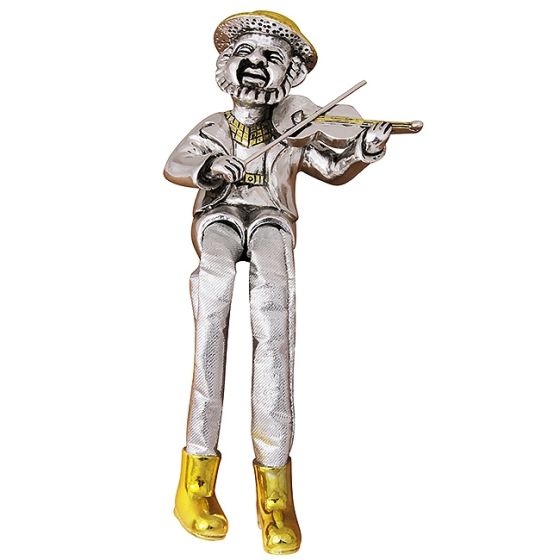 Rabbi Figurine - Playing a Violin