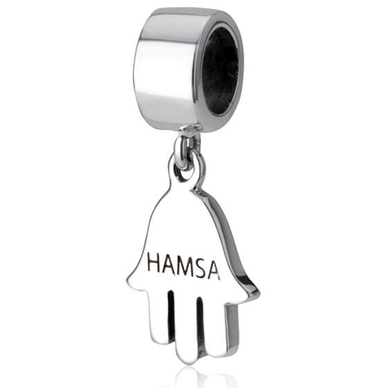 The Hand of Miriam Hamsa Hanging Bracelet Charm