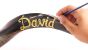 Kudu Yemenite Shofar - Personalized with your name
